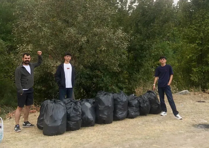 Bitlis’te Gençlerden  Örnek Çevre Duyarlılığı