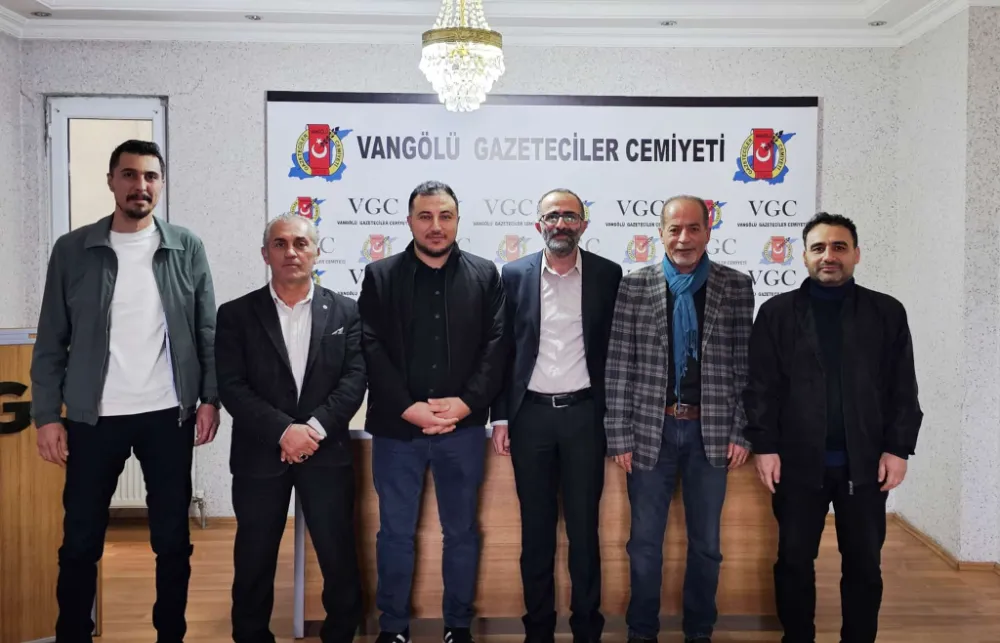 BİGACEM Heyeti Van’da Medya Kuruluşlarını Ziyaret Etti