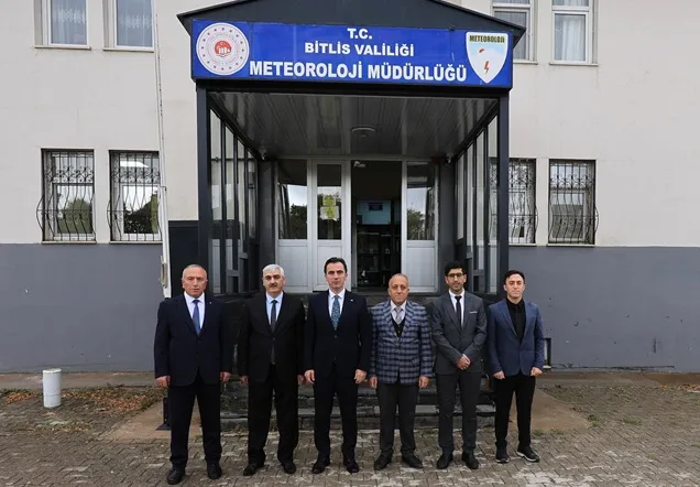 Vali Ahmet Karakaya’dan DSİ ve  Meteoroloji Müdürlüklerine Ziyaret