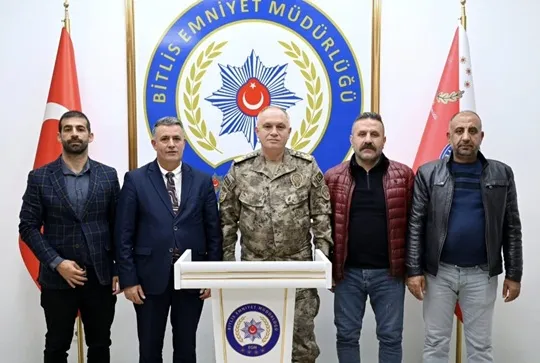 Şehit Gazi Sen’den Emniyet Müdürlerine Hayırlı Olsun Ziyareti