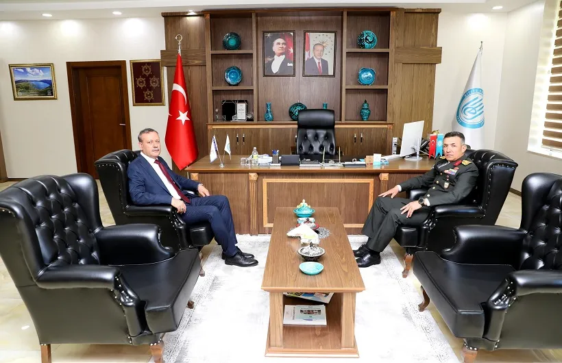 Tuğgeneral Kılıç’tan Rektör Elmastaş’a Ziyaret