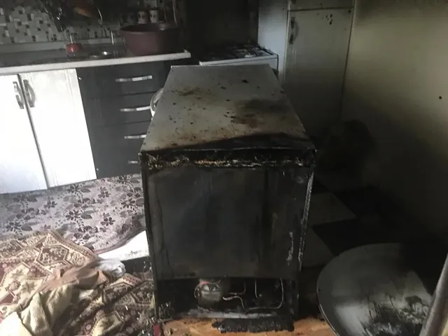 Ahlat’ta Yangın Paniği:  Ekipler Zamanında Yetişti