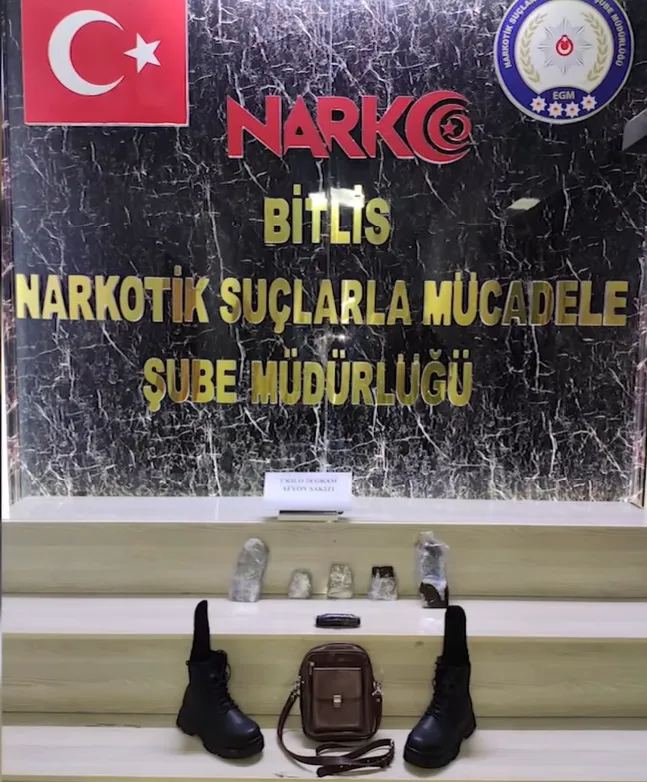 Tatvan’da Uyuşturucu Operasyonu