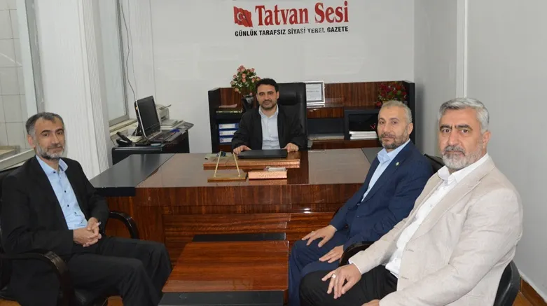 HÜDA PAR Heyetinden  Gazetemize Ziyaret