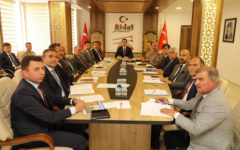 Ahlat Şenlikleri İçin Koordinasyon  Toplantısı Gerçekleştirildi