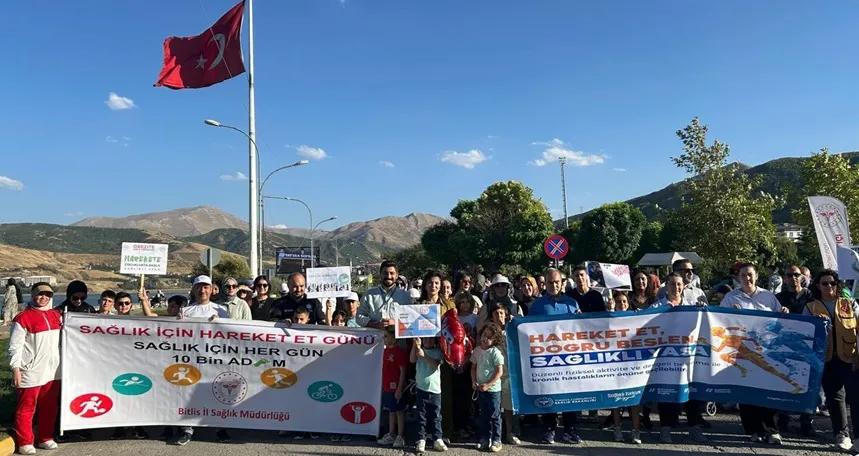Tatvan’da Sağlık İçin Yürüdüler, Pedal Çevirdiler