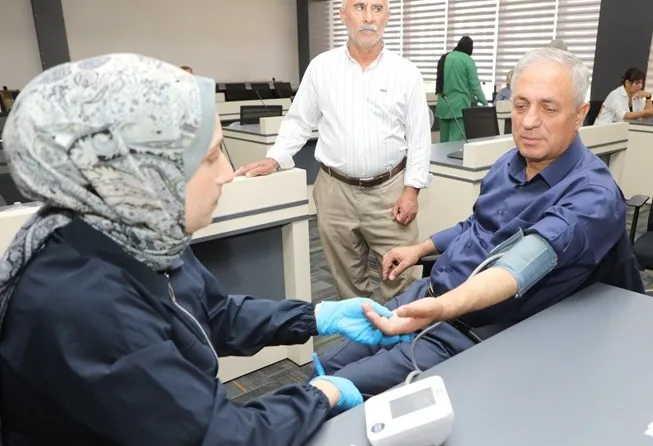 Bitlis Belediyesi Personeline Sağlık  Taraması ve Bilgilendirme Etkinliği