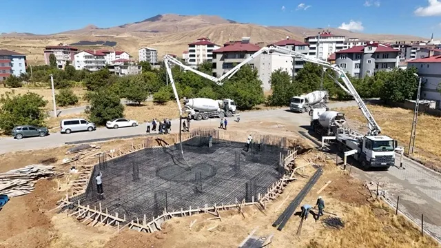 Tatvan’da Kuba Camii’nin Temeli Dualarla Atıldı